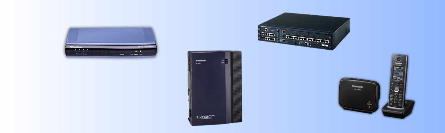 Panasonic KX-NS, KX-NCP and KX-TDA business phone system chassis